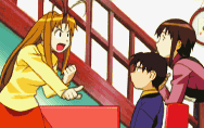 Naru est la premi&egrave;re &agrave; s'opposer violemment &agrave; la position de Keitar&ocirc; dans l'&eacute;tablissement Hinata S&ocirc;.